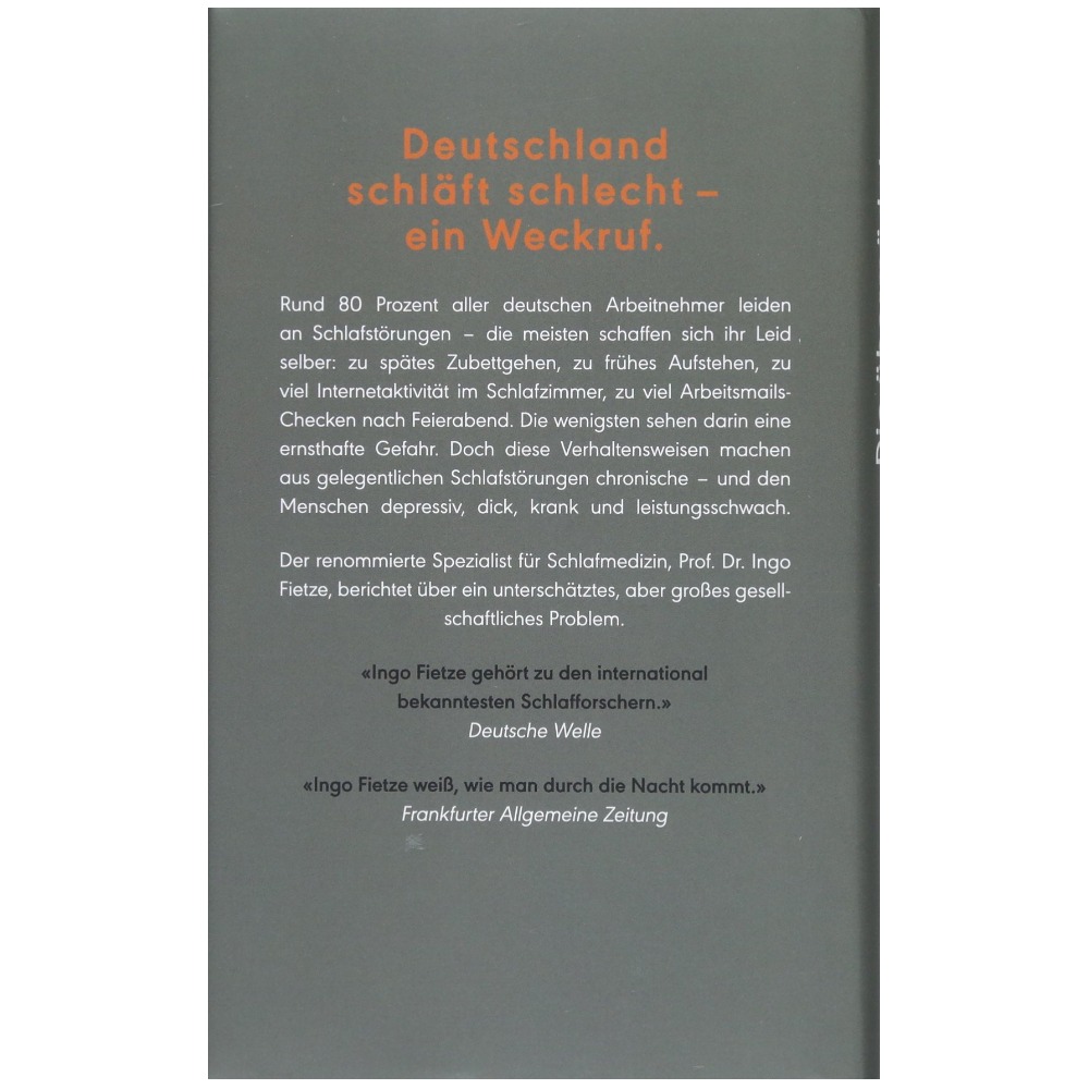 Die übermüdete Gesellschaft Prof. Dr. med. Fitze