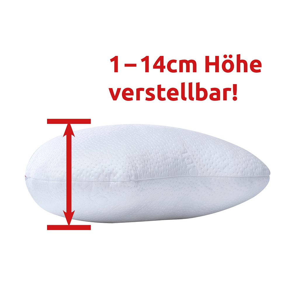 CPAP- und Seitenschläfer Komfortkissen LINA