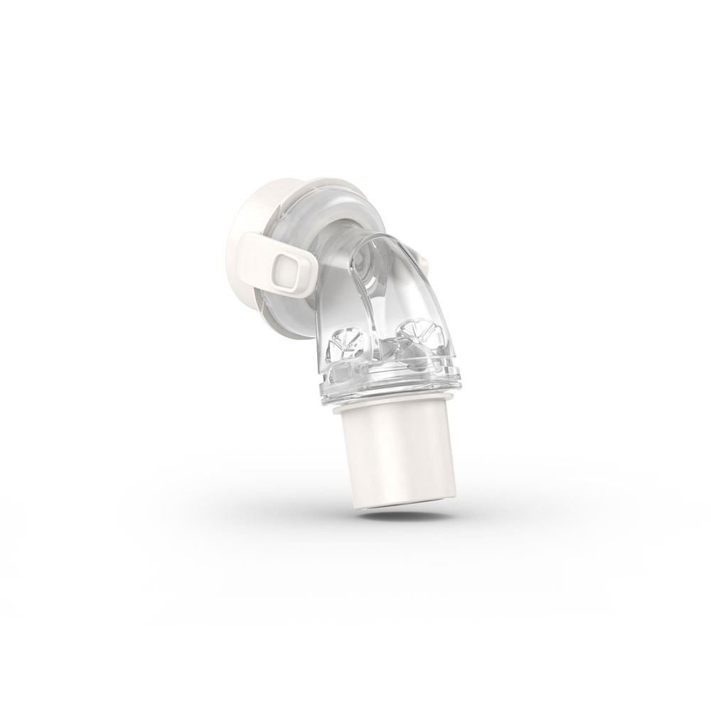 AirFit F20/F30 QuietAir Kniestück Einpatientenprodukt (SPMU)